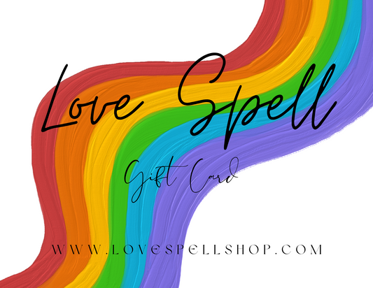 Love Spell Digital Gift Card (Rainbow Waves)