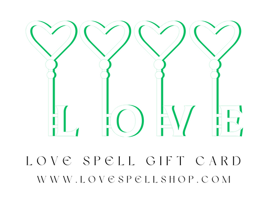 Love Spell Digital Gift Card (Green Love Keys)