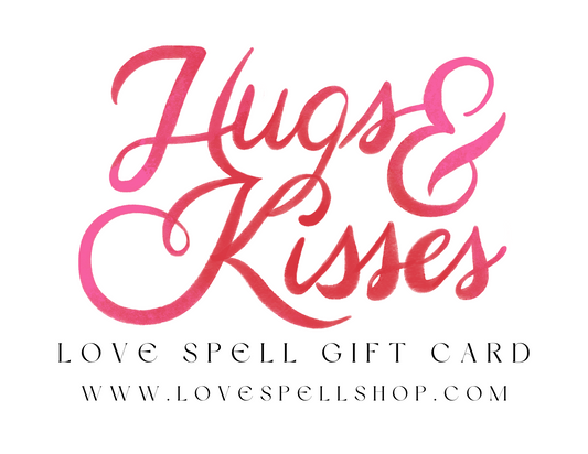 Love Spell Digital Gift Card (Hugs and Kisses Script)