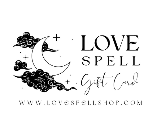 Love Spell Digital Gift Card (Moon and Clouds)