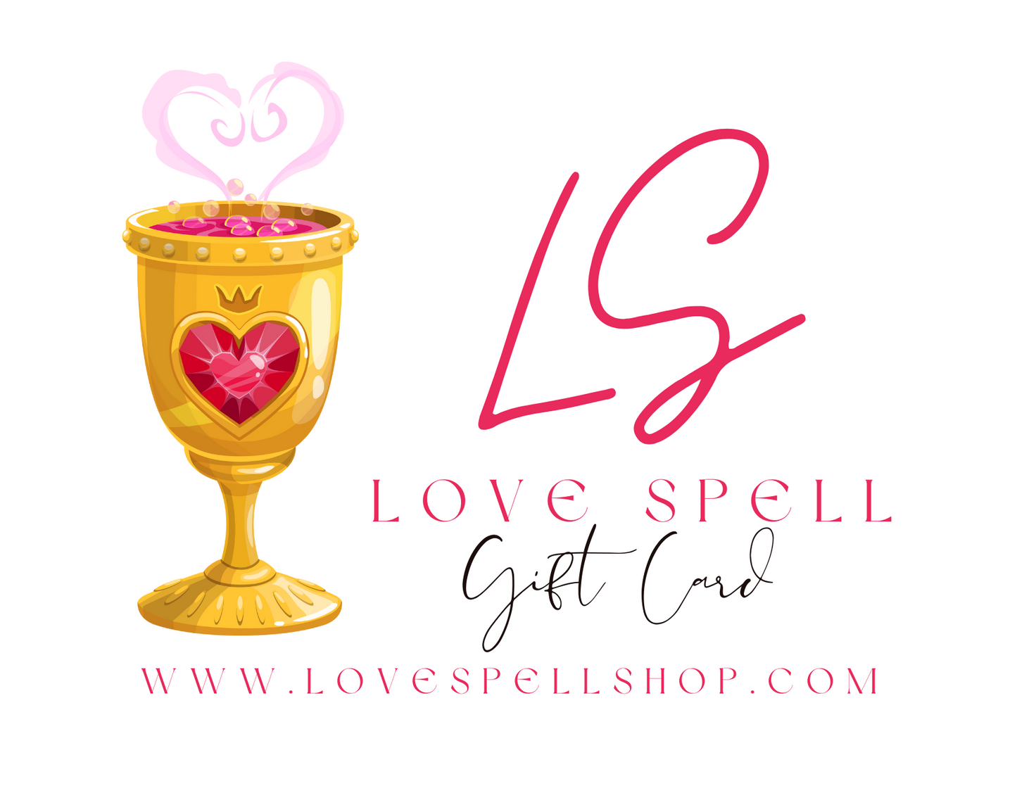 Love Spell Digital Gift Card (Love Potion B)