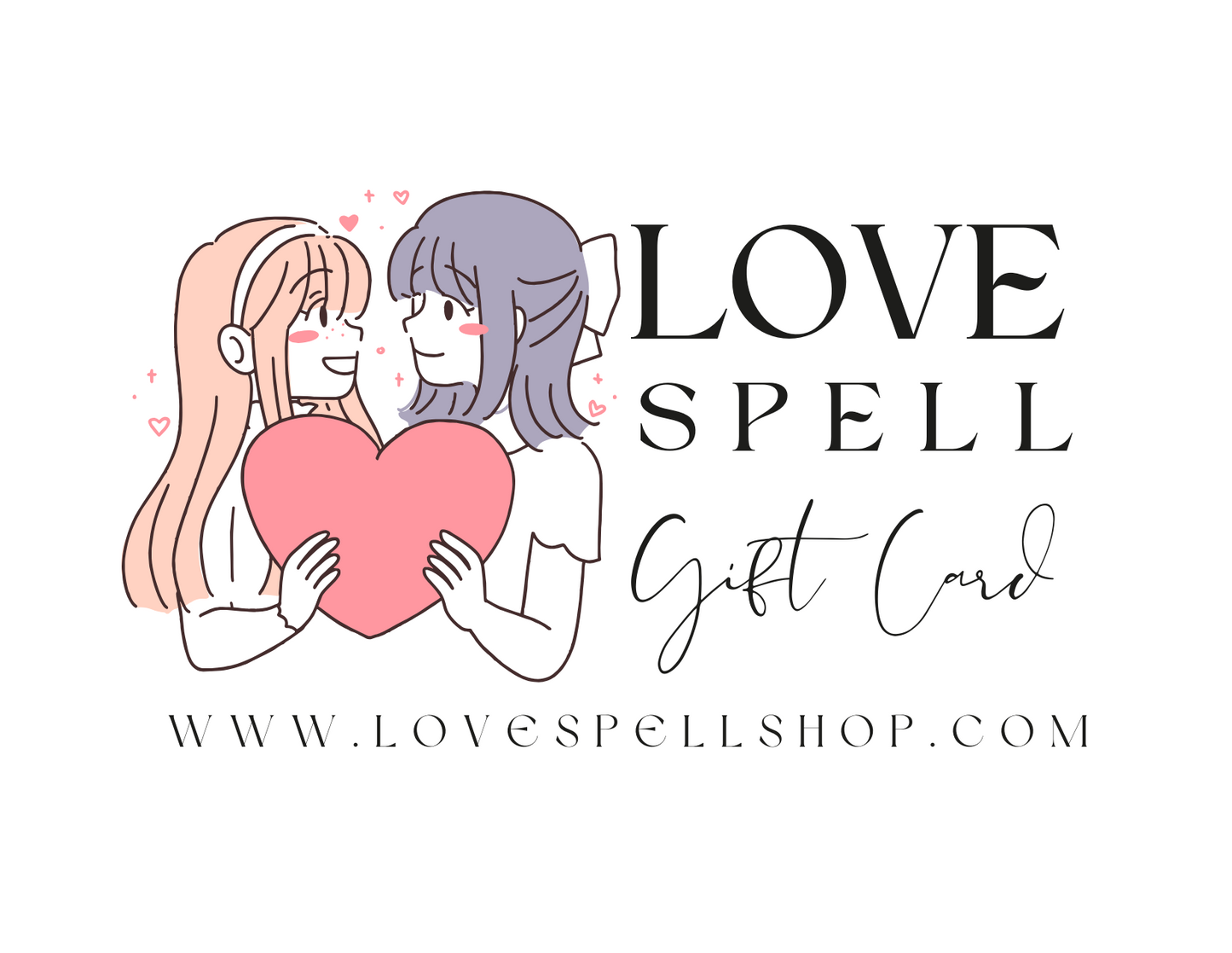 Love Spell Digital Gift Card (Couple in Love 2)