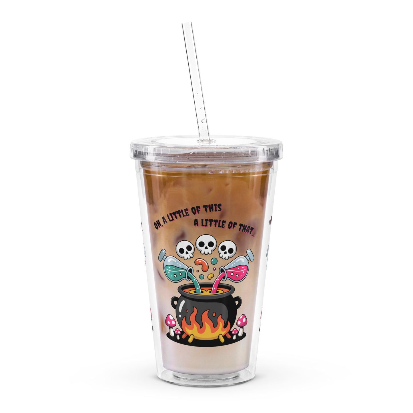 A Little of This... Halloween Tumbler (Double-Wall, 16 oz)