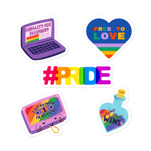 Sticker Sheet: Pride