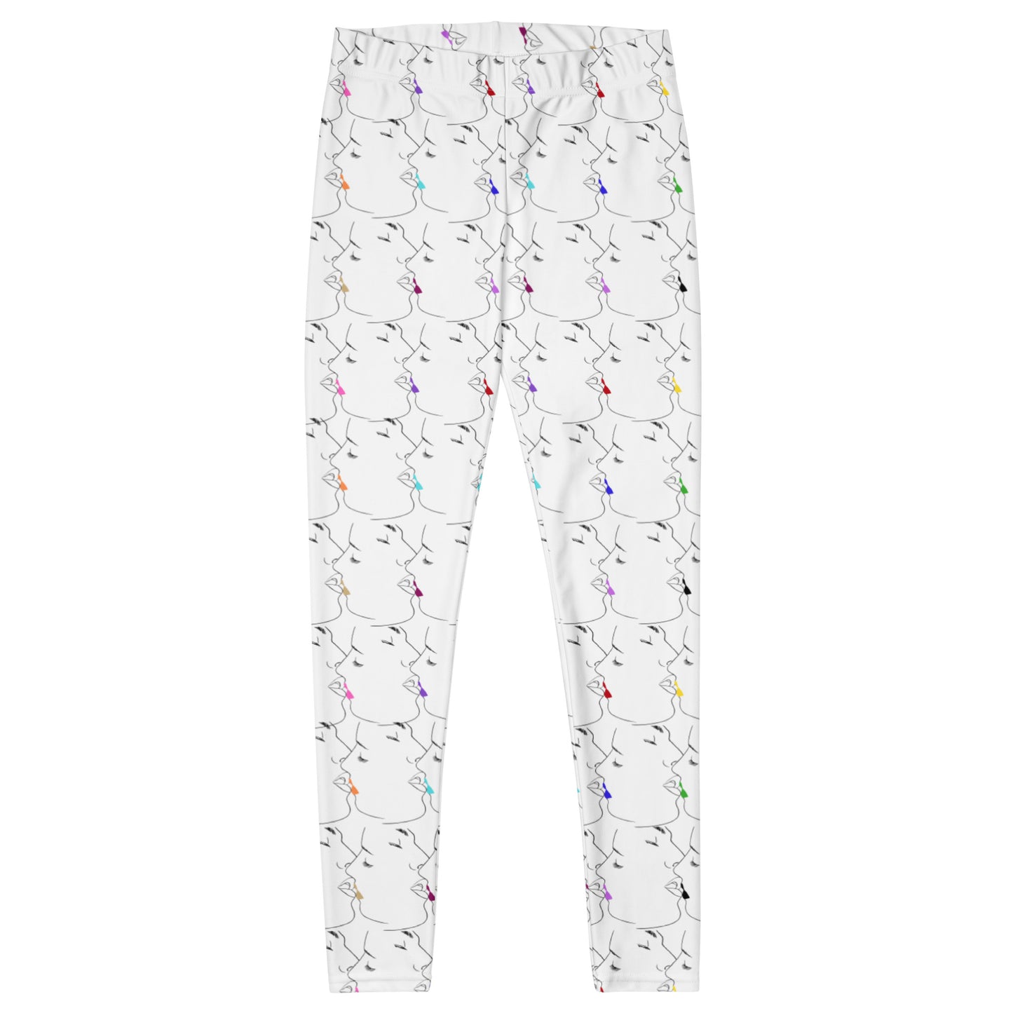 Tender Kisses Slender Fit Print Leggings