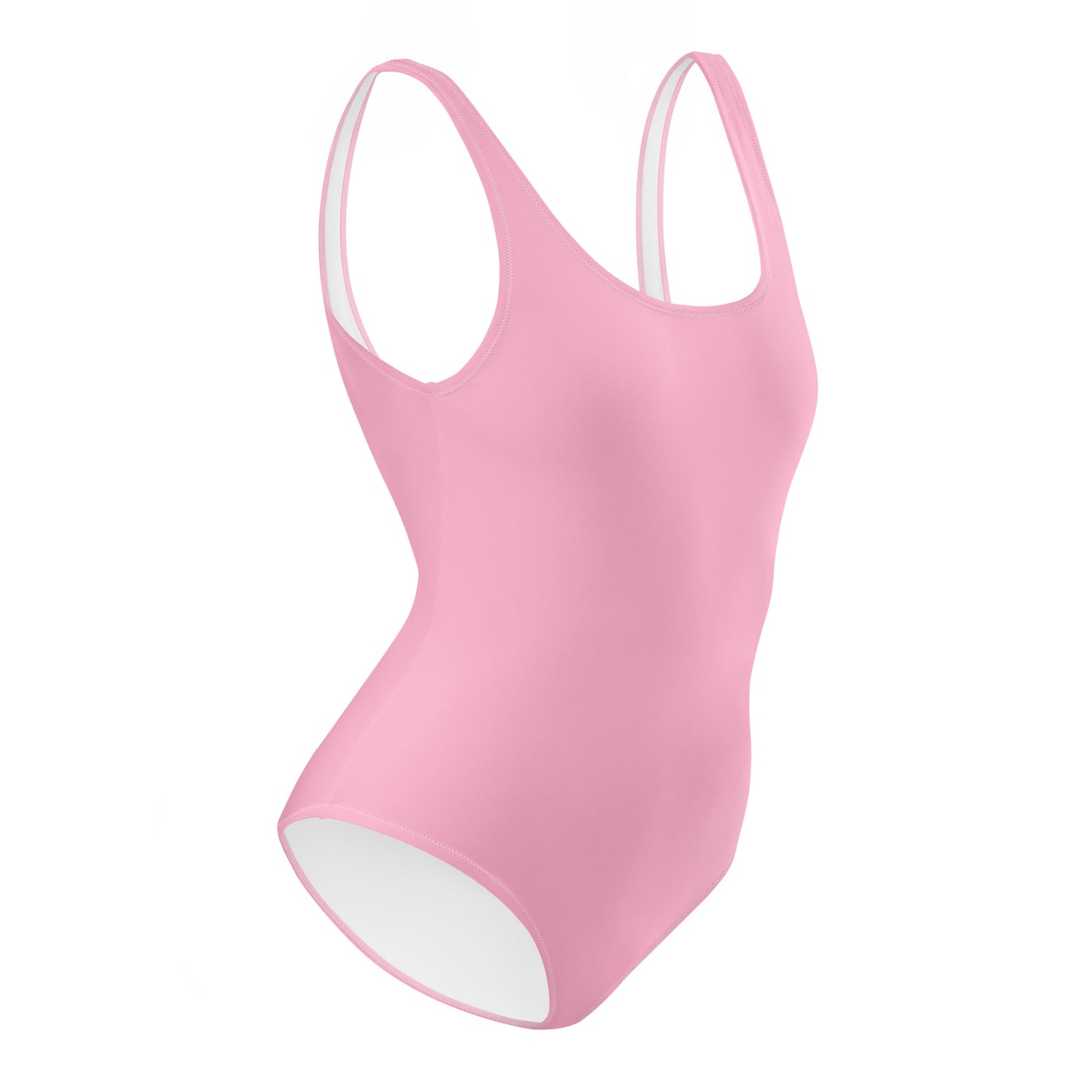 One-Piece Swimsuit: Cotton Candy Pink
