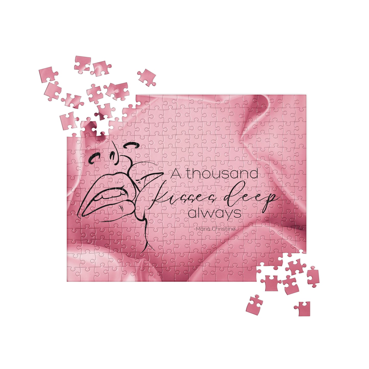 Sensual Jigsaw Puzzle: A Thousand Kisses Deep... by Maria Christine