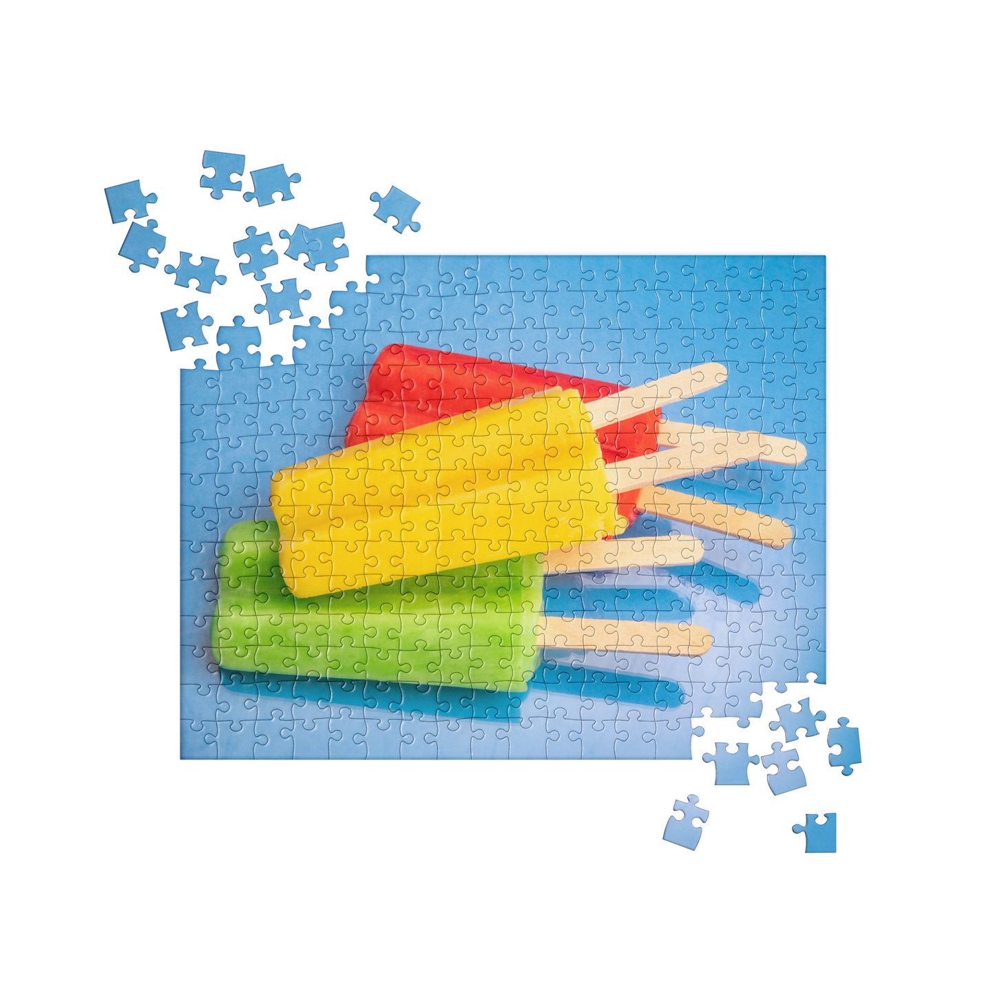 Food Fare Jigsaw Puzzle: Twin-Pop Popsicles