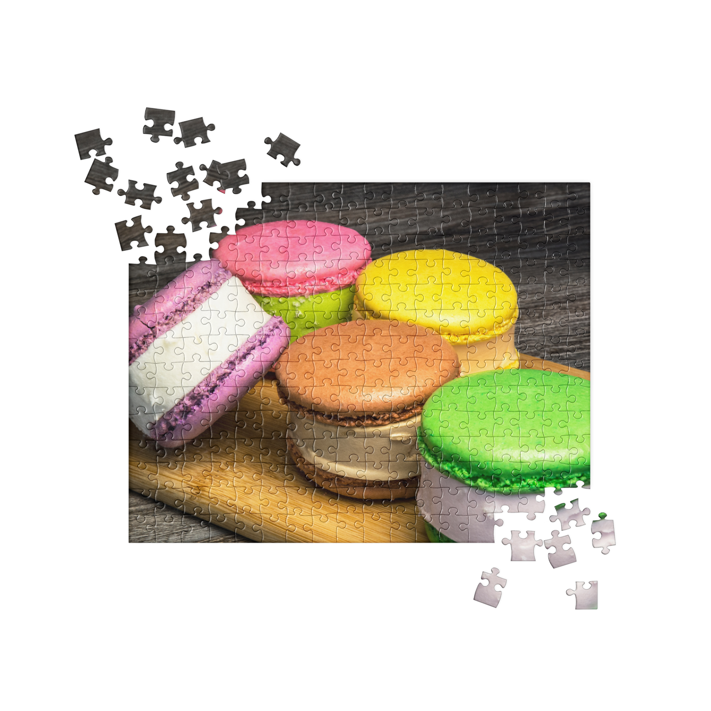 Food Fare Jigsaw Puzzle: Colorful Ice Cream Sandwiches