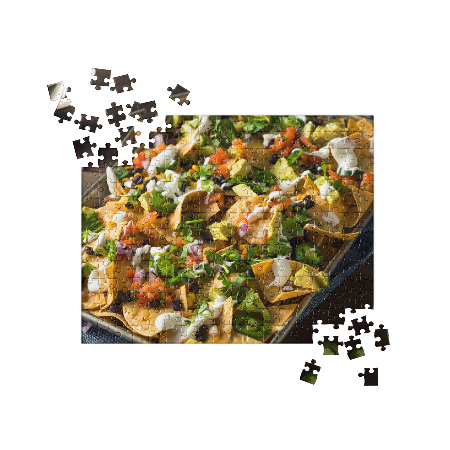 Food Fare Jigsaw Puzzle: Nachos