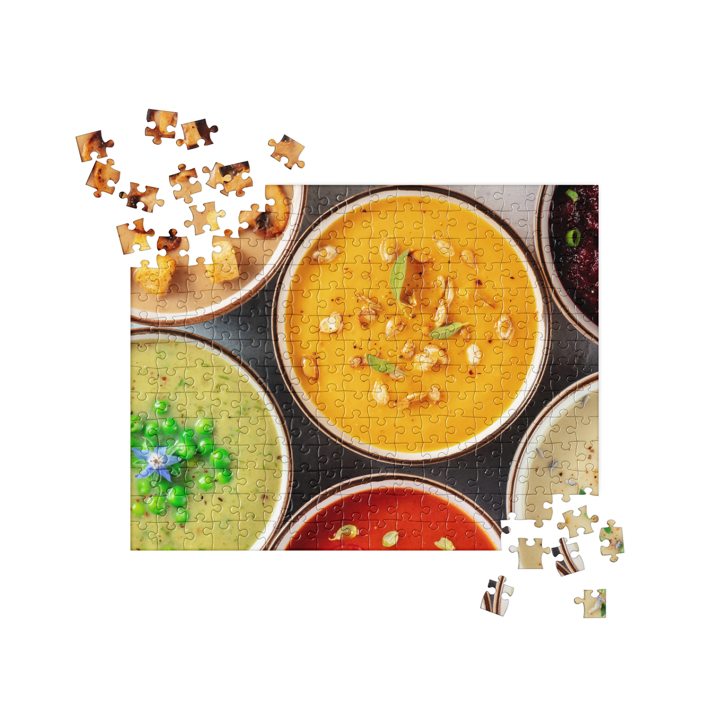 Food Fare Jigsaw Puzzle: Savory Soups