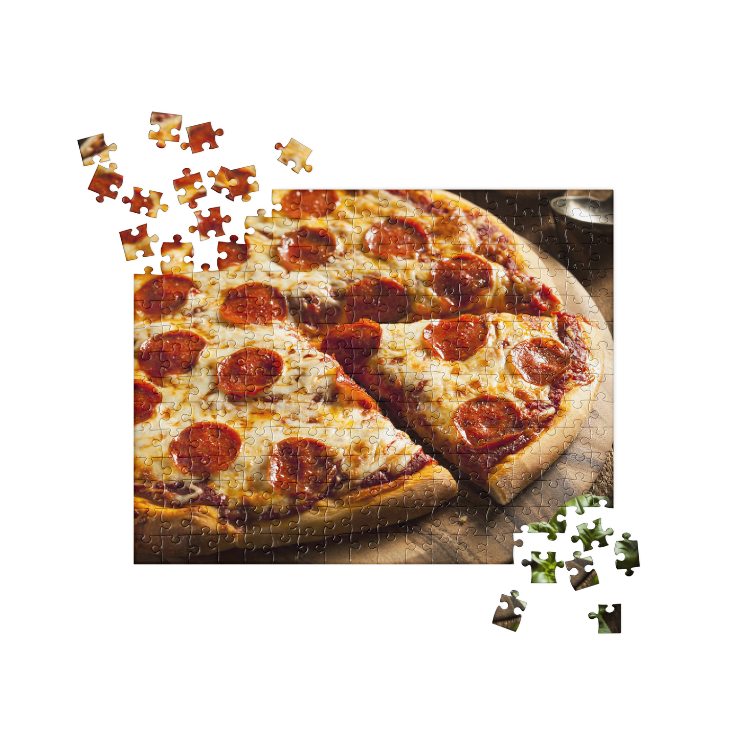 Food Fare Jigsaw Puzzle: Pepperoni Pizza