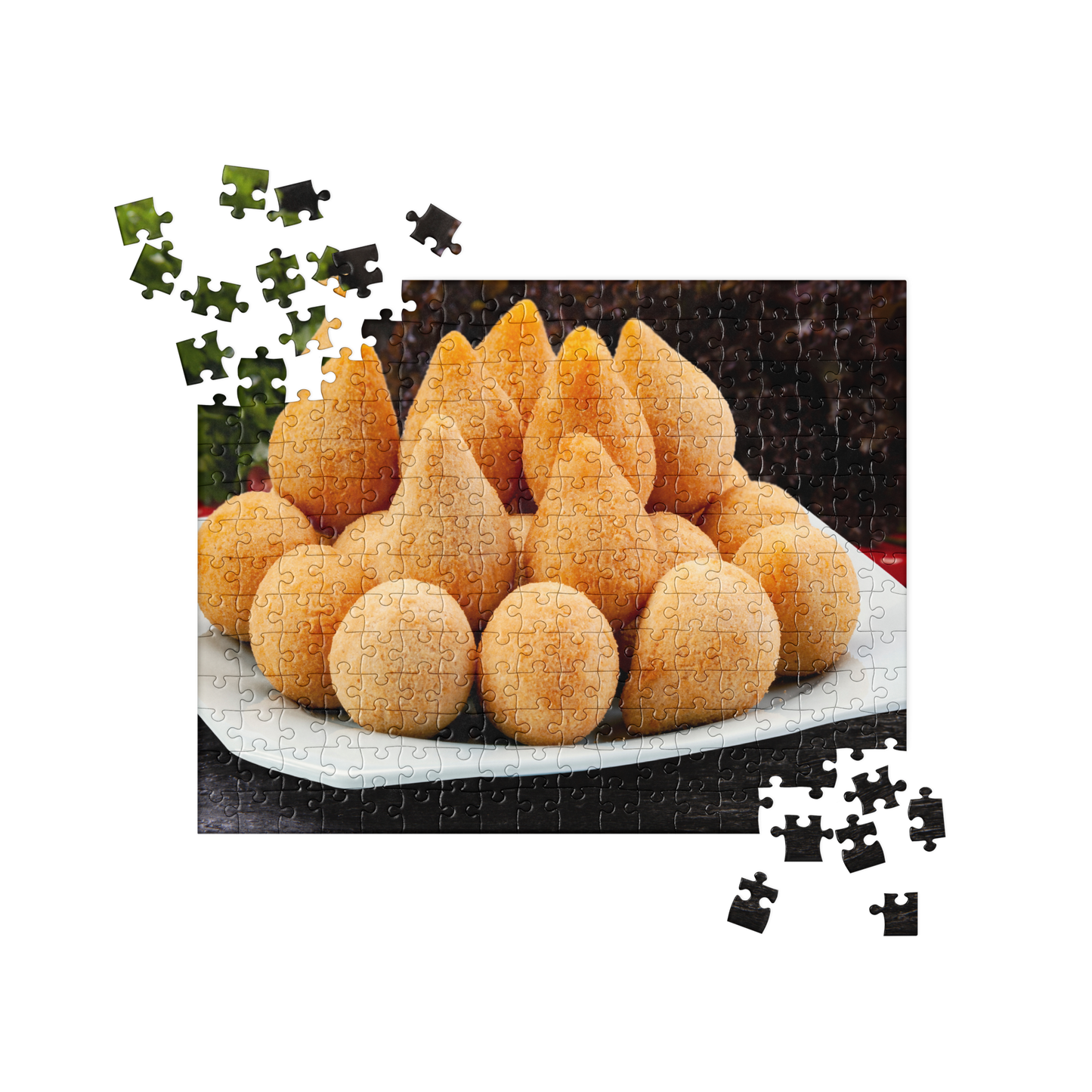 Food Fare Jigsaw Puzzle: Brazilian Coxinha