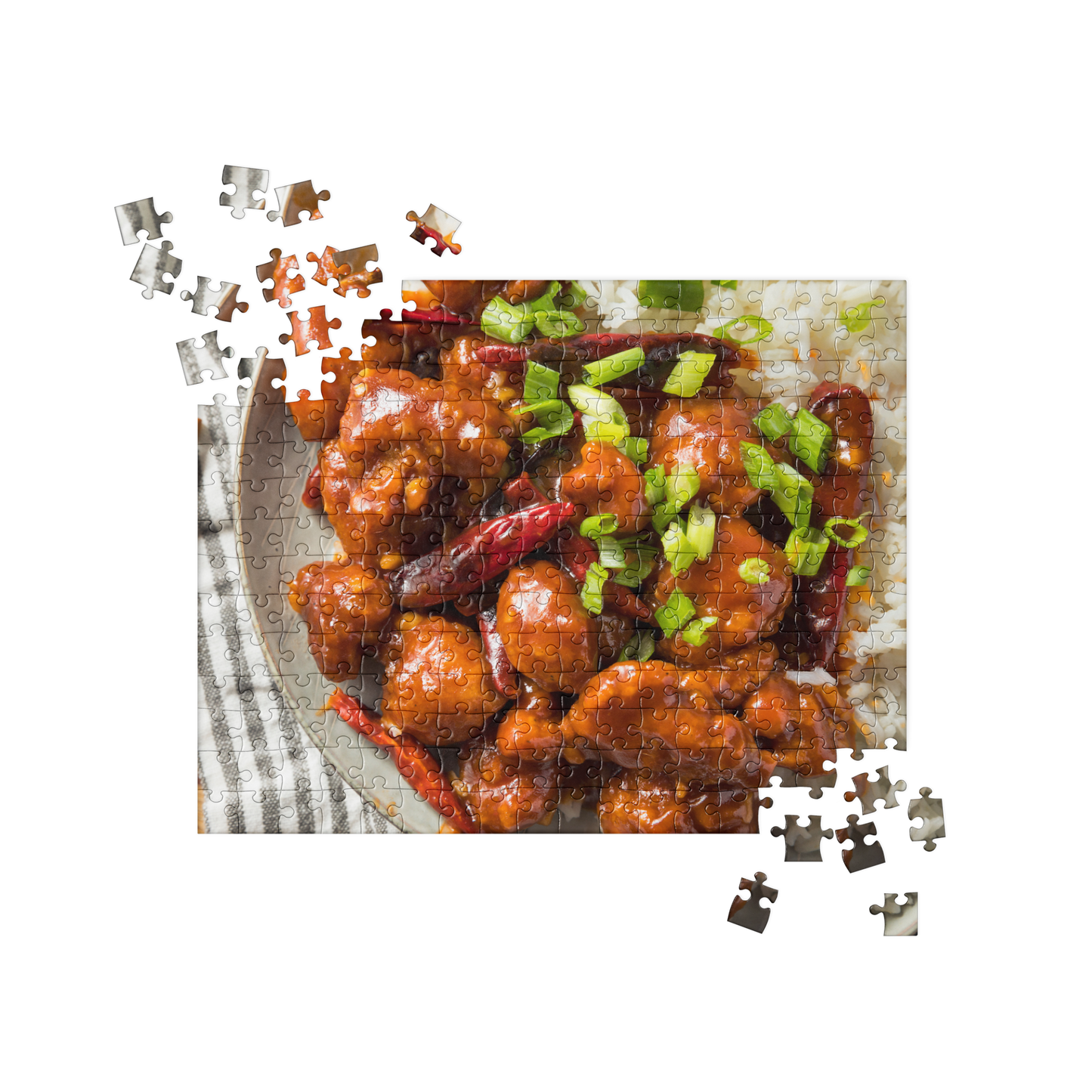 Food Fare Jigsaw Puzzle: General's Chicken