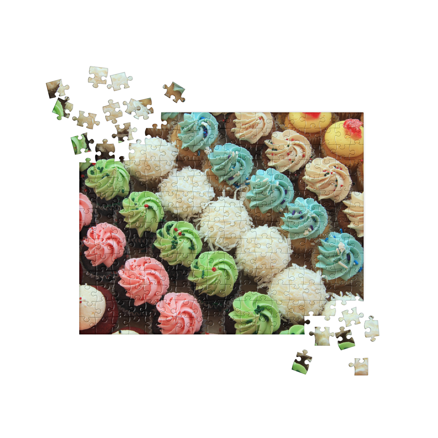Food Fare Jigsaw Puzzle: Mini Cupcakes