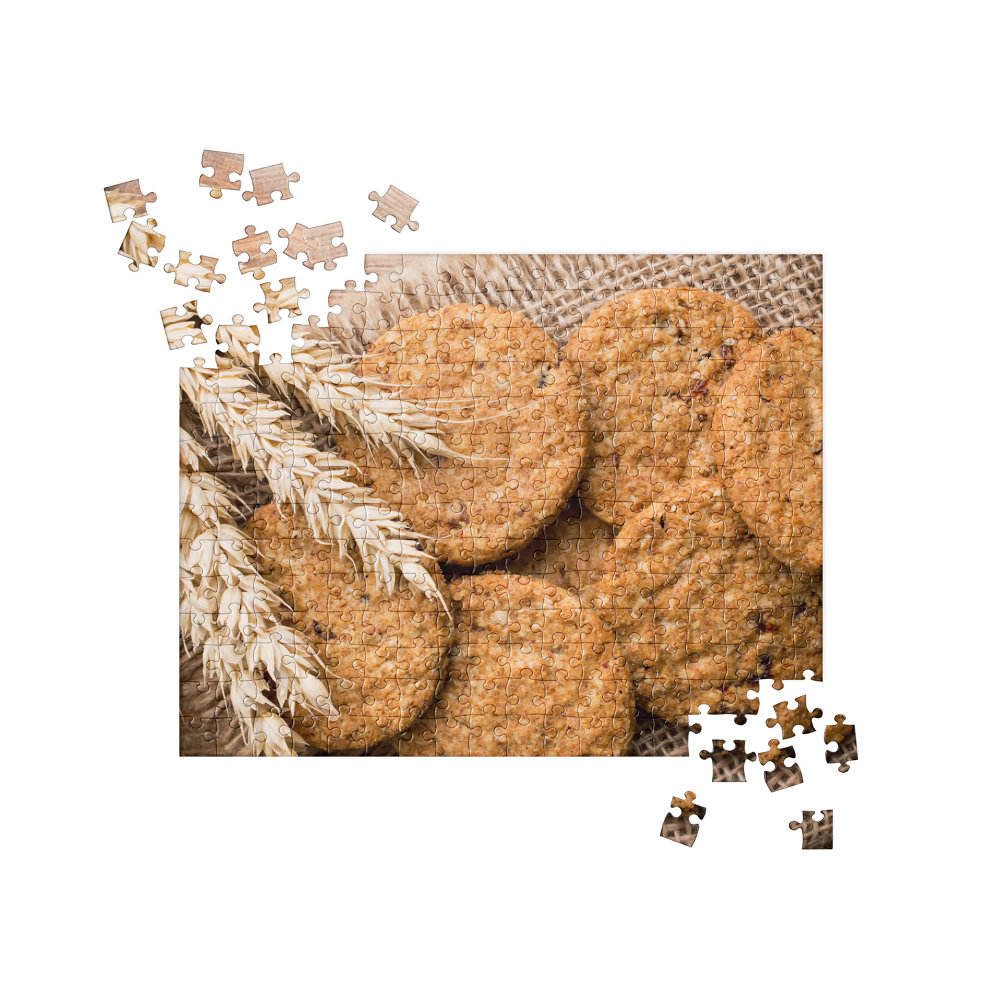 Food Fare Jigsaw Puzzle: Oatmeal Cookies