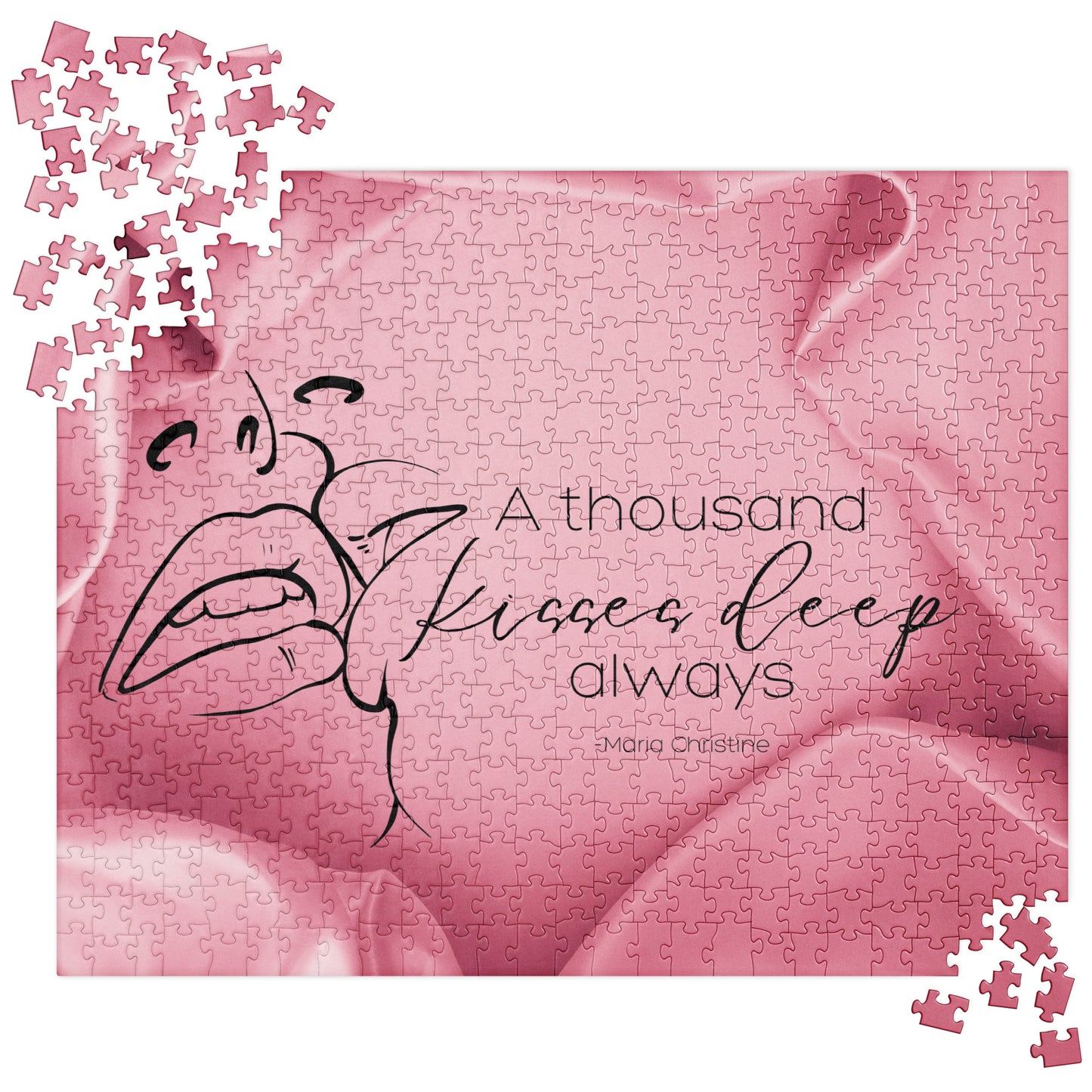 Sensual Jigsaw Puzzle: A Thousand Kisses Deep... by Maria Christine