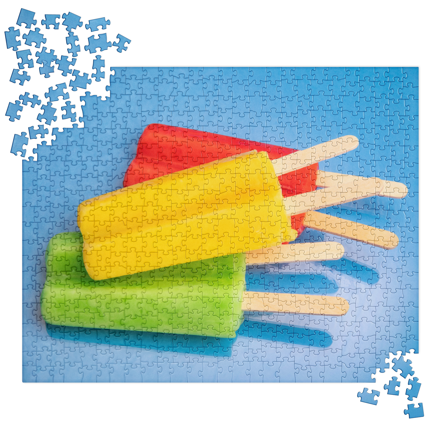 Food Fare Jigsaw Puzzle: Twin-Pop Popsicles