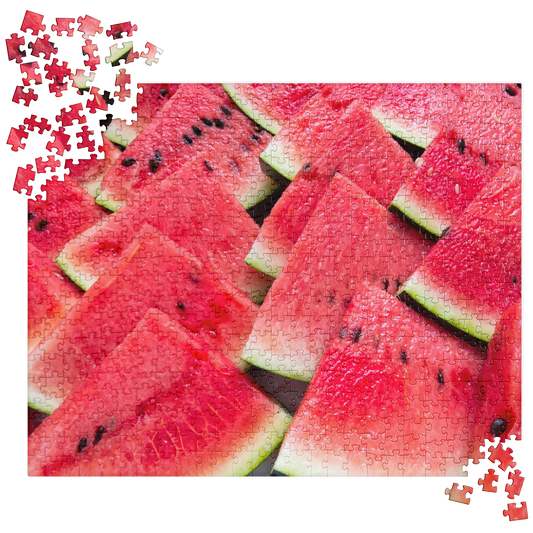 Food Fare Jigsaw Puzzle: Watermelon Wedges