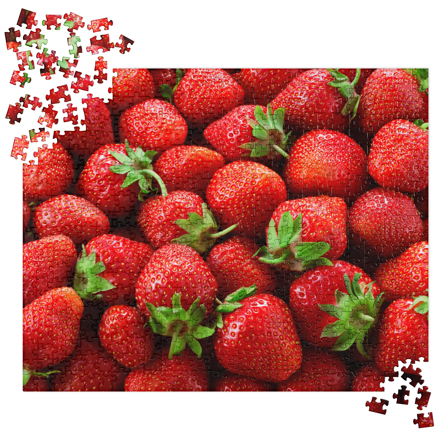 Food Fare Jigsaw Puzzle: Fresh Strawberries
