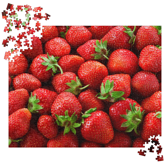 Food Fare Jigsaw Puzzle: Fresh Strawberries