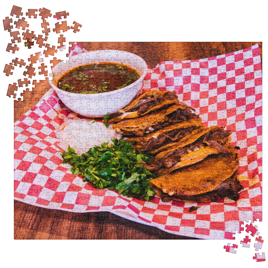 Food Fare Jigsaw Puzzle: Birria Tacos