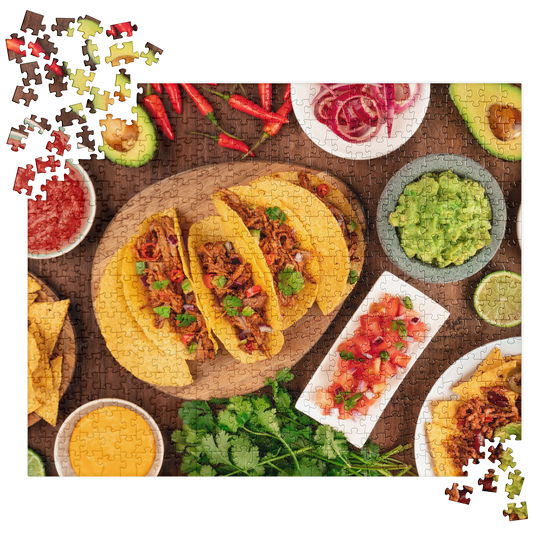 Food Fare Jigsaw Puzzle: Tacos & Guac