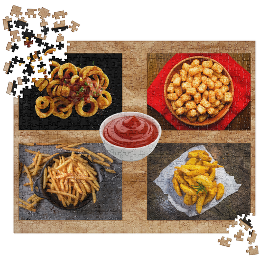 Food Fare Jigsaw Puzzle: Fries & Tots