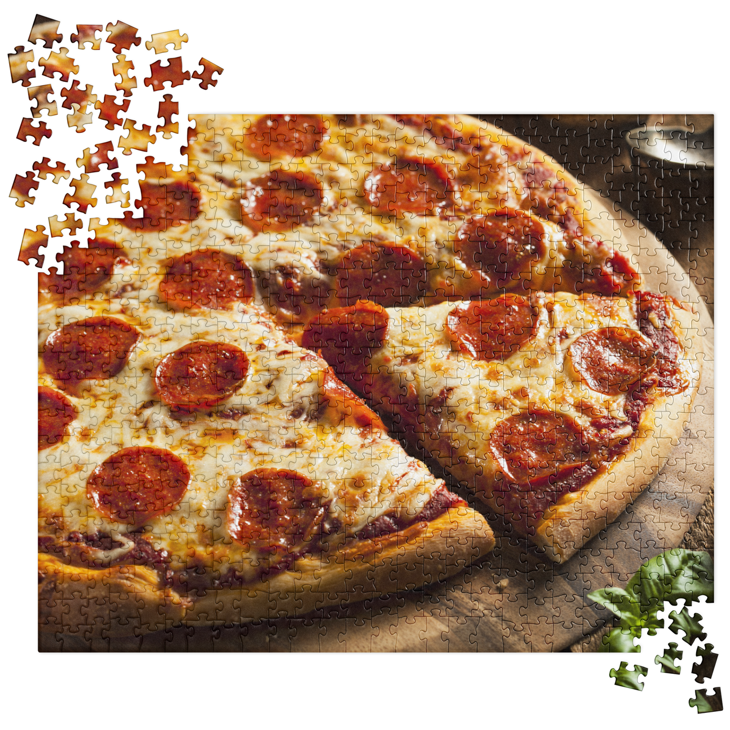 Food Fare Jigsaw Puzzle: Pepperoni Pizza