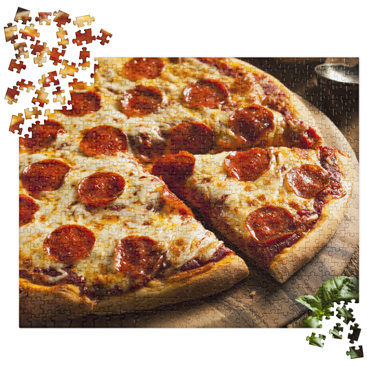 Food Fare Jigsaw Puzzle: Pepperoni Pizza