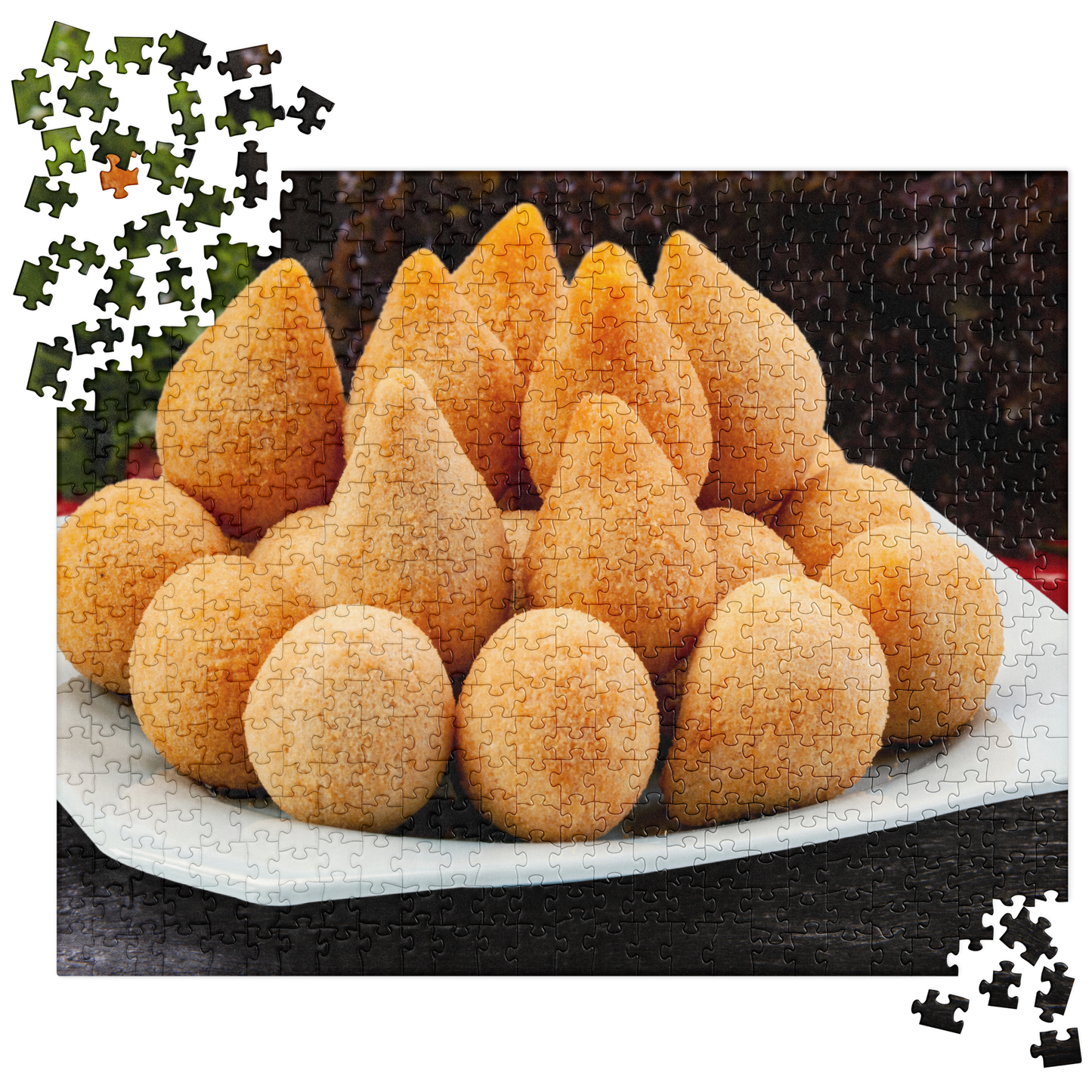 Food Fare Jigsaw Puzzle: Brazilian Coxinha