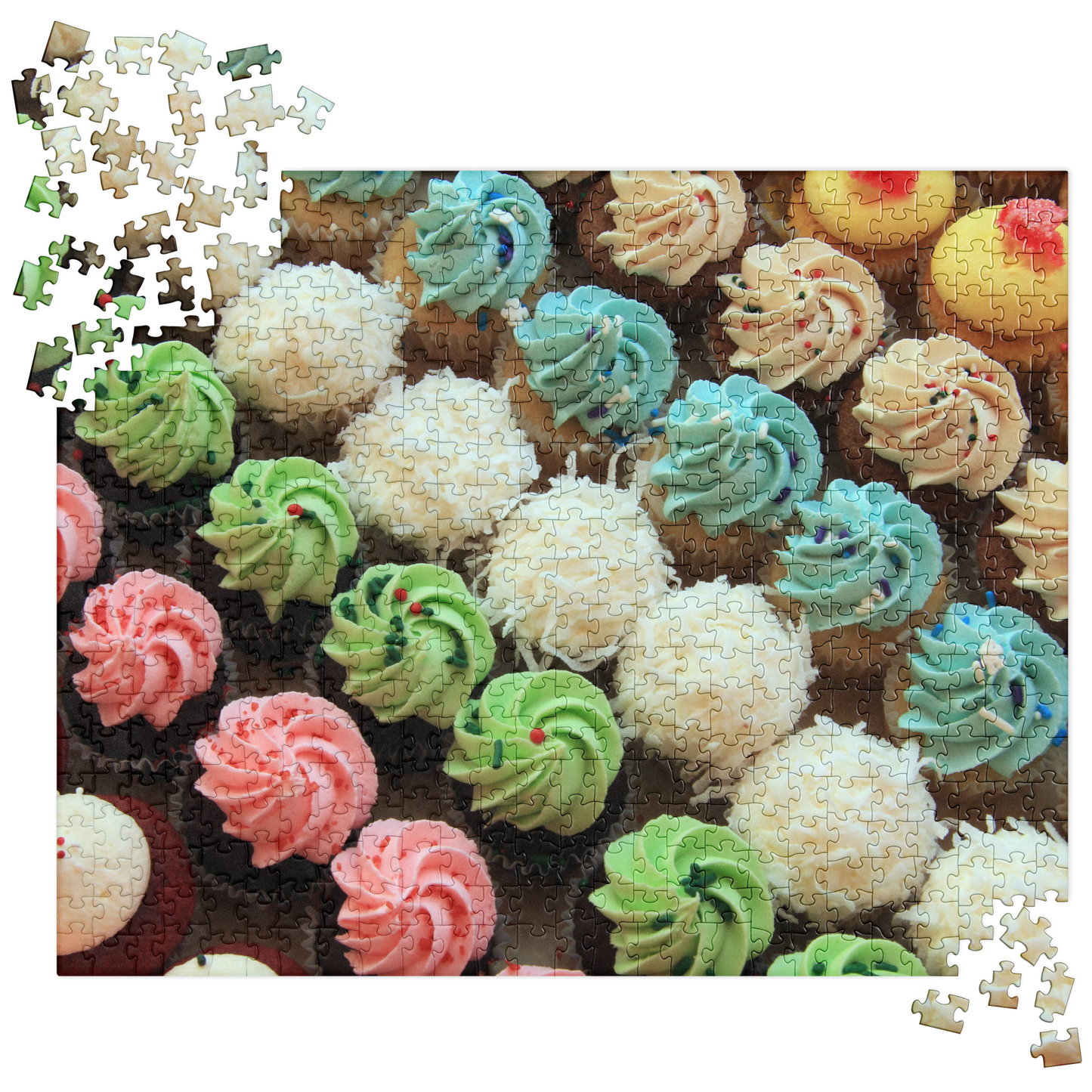 Food Fare Jigsaw Puzzle: Mini Cupcakes