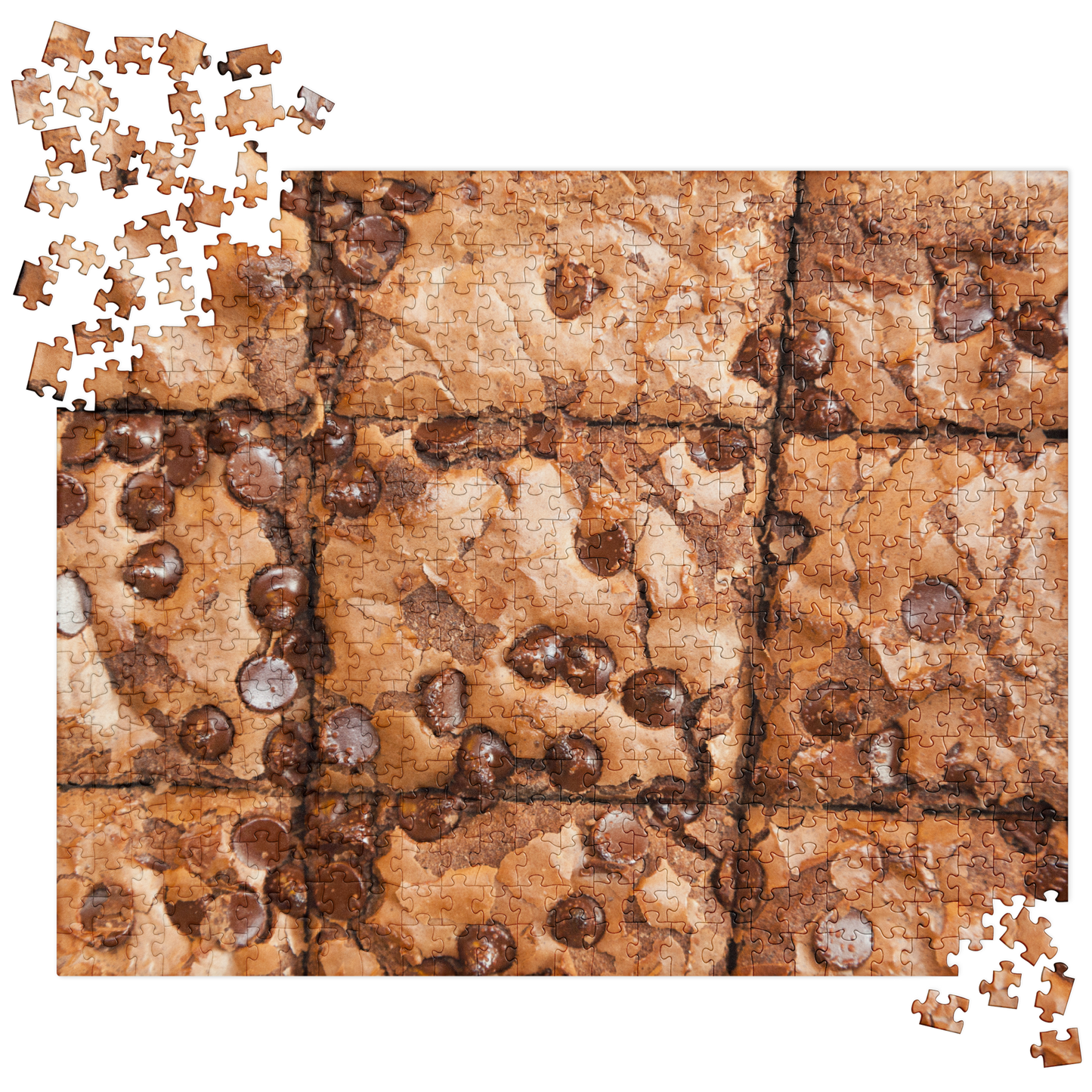 Food Fare Jigsaw Puzzle: Chocolate Chip Cookie Bars