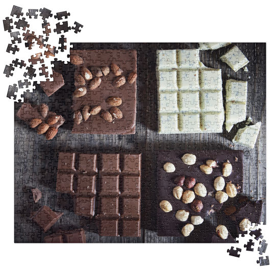 Food Fare Jigsaw Puzzle: Chocolate Bars Variety