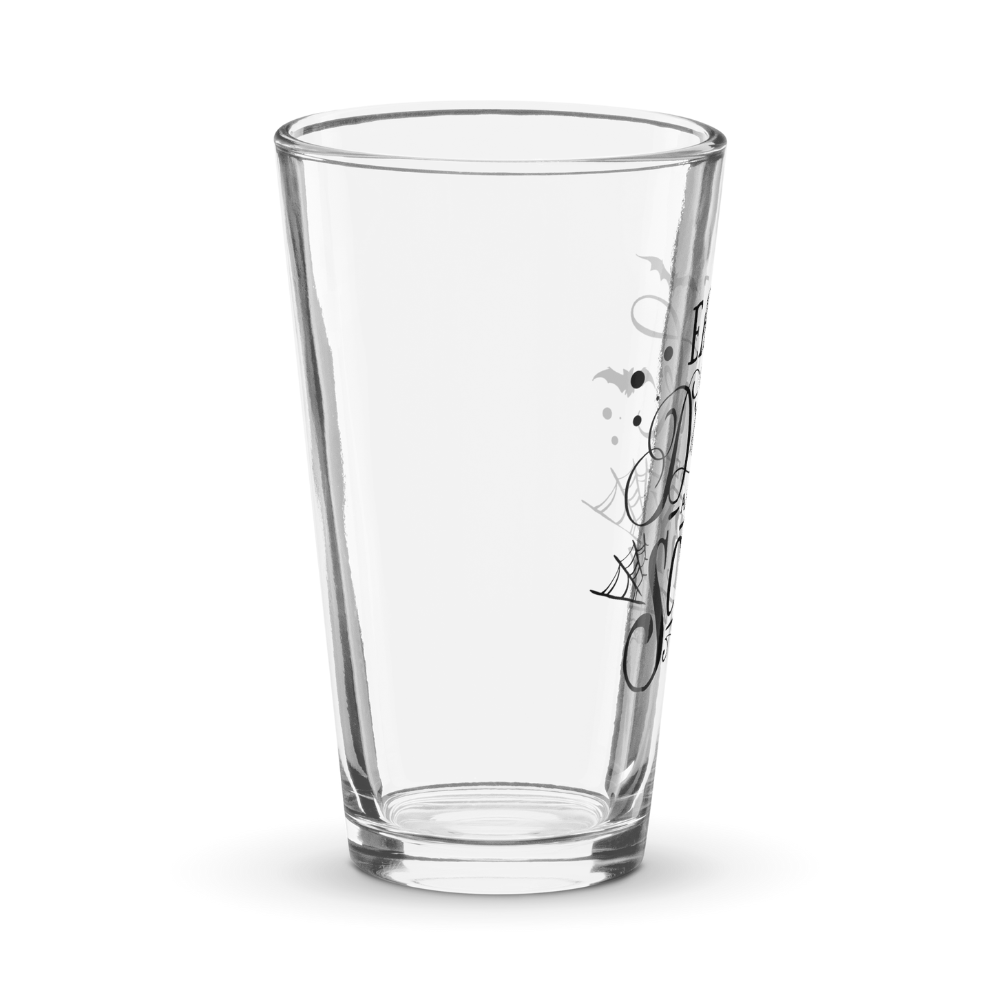 Shaker Pint Glass: Eat Drink & Be Scary