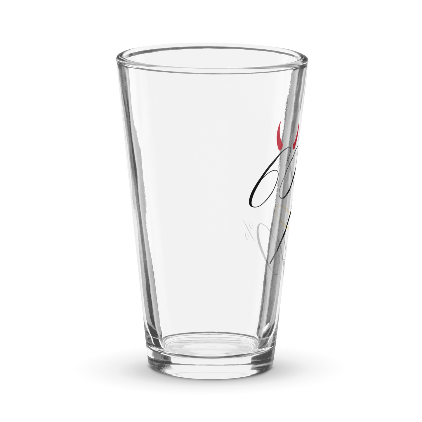 Shaker Pint Glass: 60/40