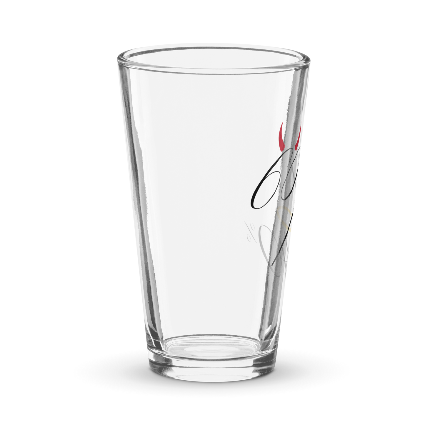 Shaker pint glass