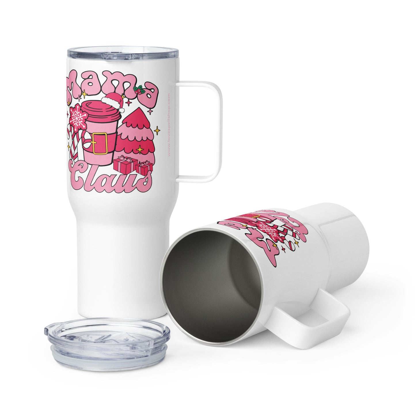 Mama Claus Christmas Travel Mug (25-40 oz)