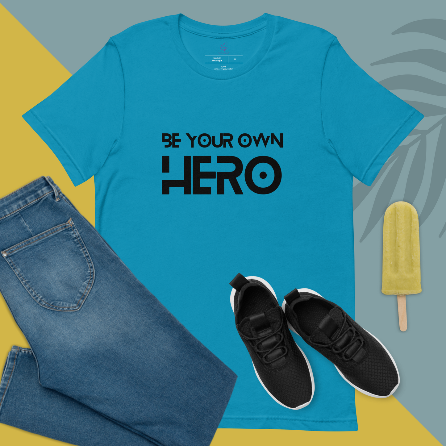 Unisex Tee Bella + Canvas 3001: Be Your Own Hero