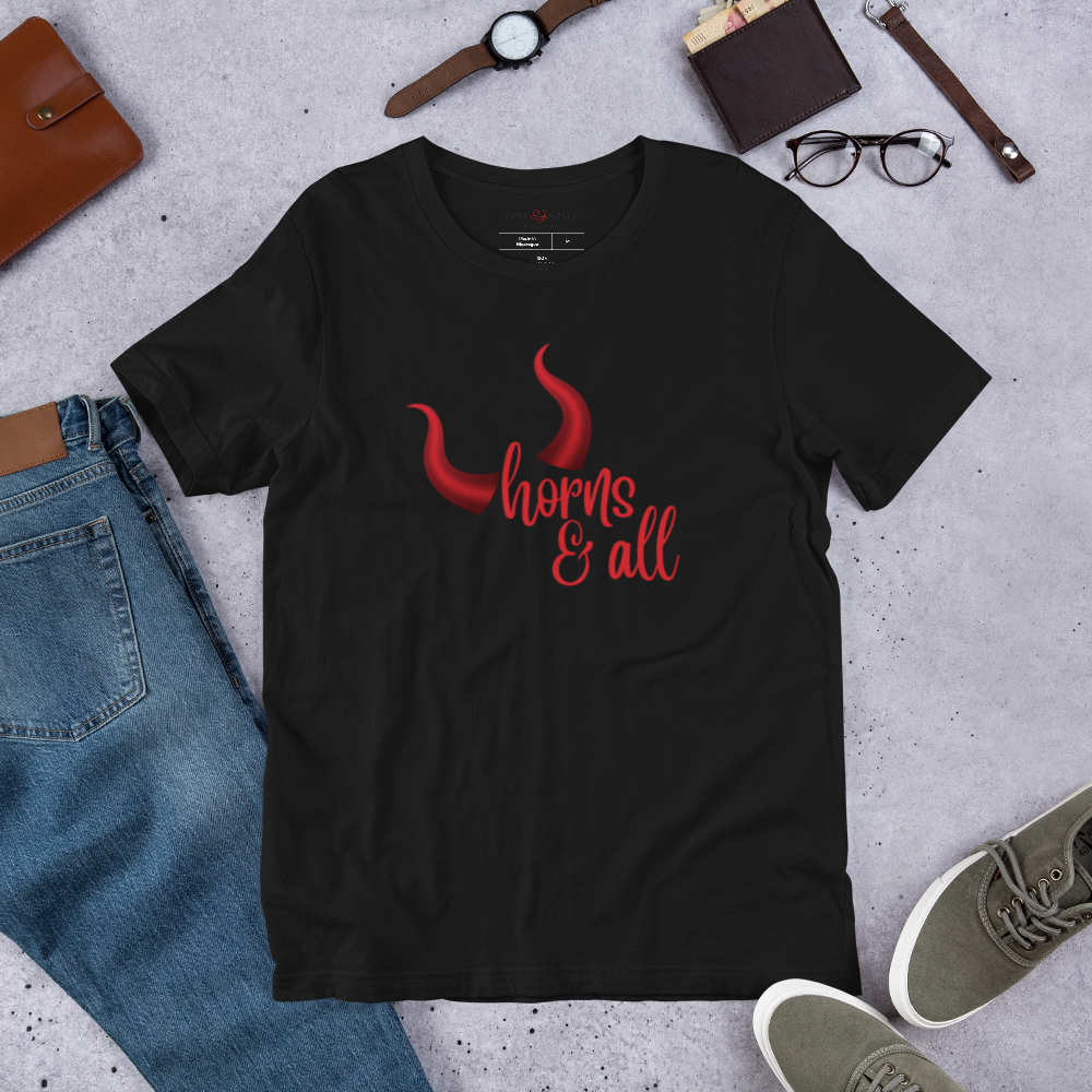 Unisex Tee Bella + Canvas 3001: Horns and All