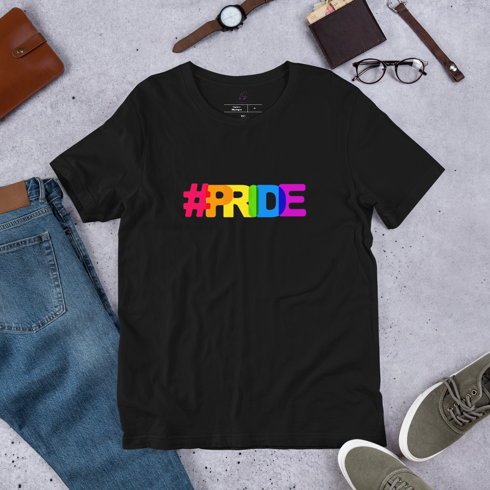 Unisex Tee Bella + Canvas 3001: #Pride