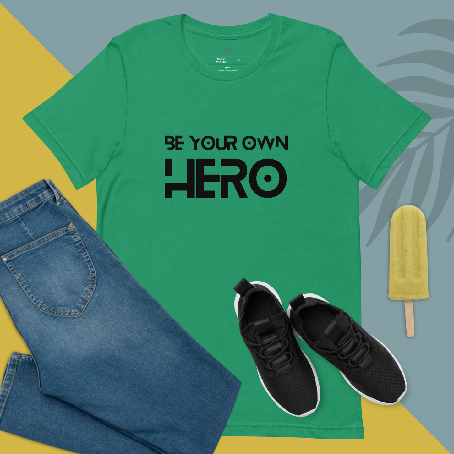 Unisex Tee Bella + Canvas 3001: Be Your Own Hero