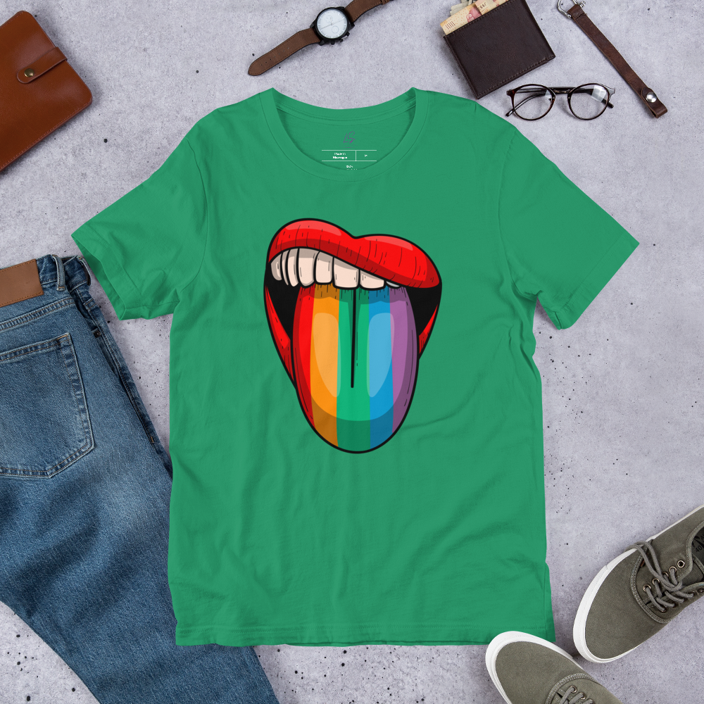 Unisex Tee Bella + Canvas 3001: Pride Tongue