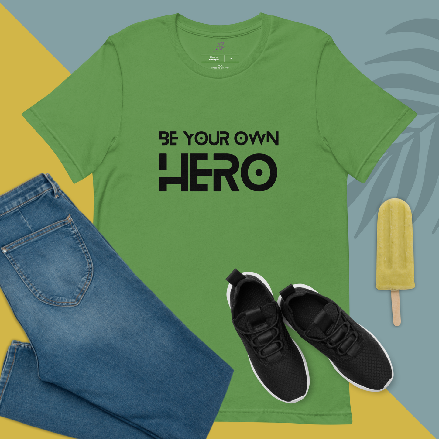 Unisex Tee Bella + Canvas 3001: Be Your Own Hero
