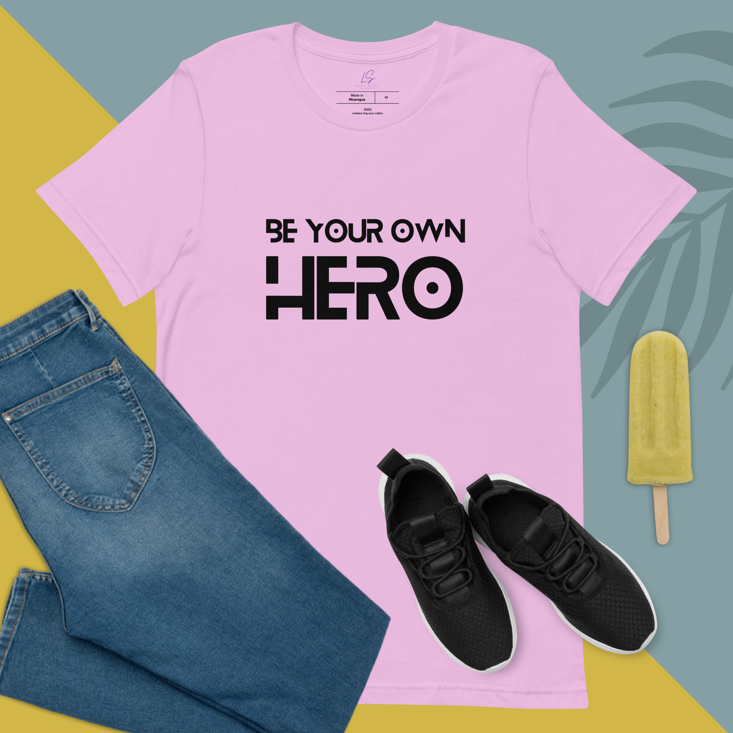 Unisex Tee Bella + Canvas 3001: Be Your Own Hero