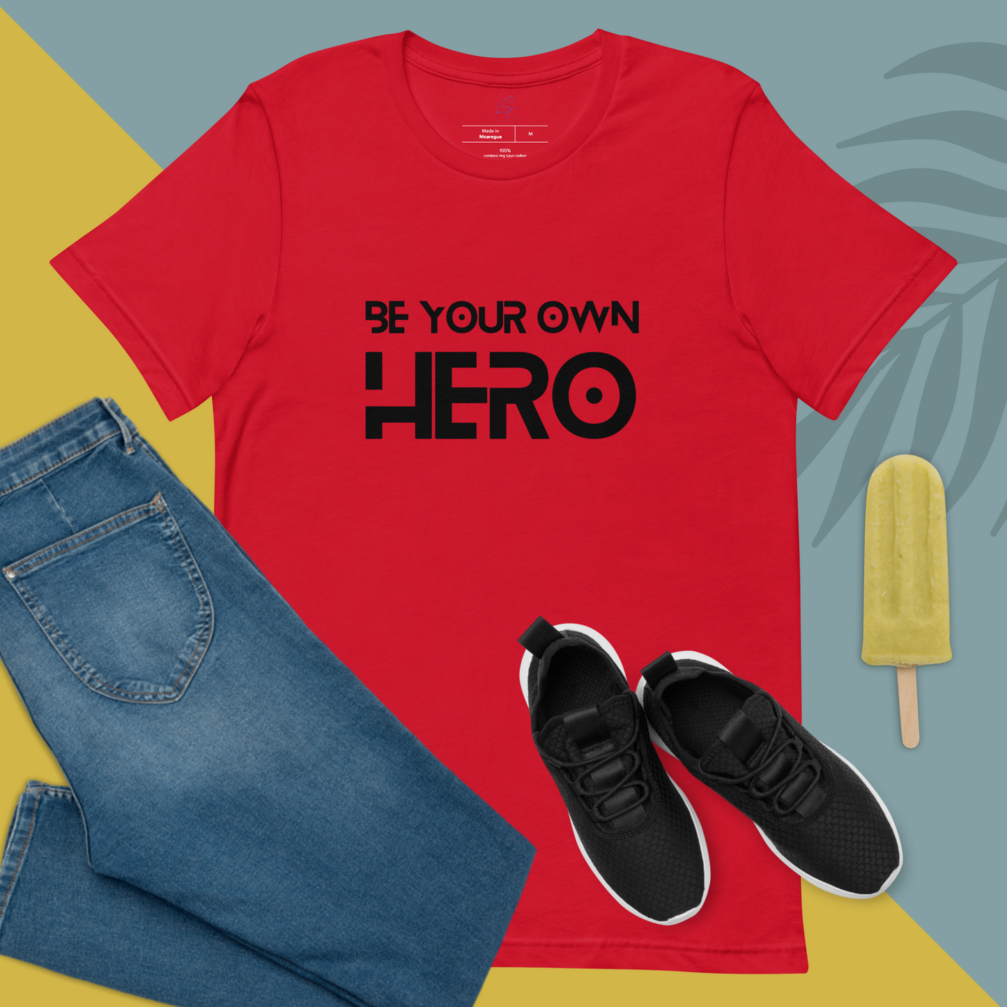 Unisex Tee Bella + Canvas 3001: Be Your Own Hero