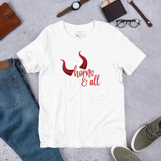 Unisex Tee Bella + Canvas 3001: Horns and All