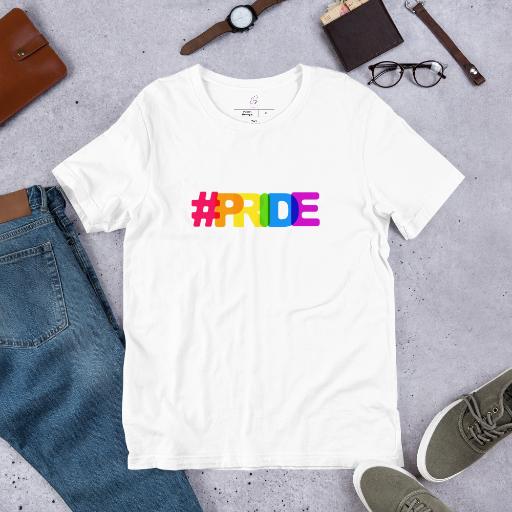 Unisex Tee Bella + Canvas 3001: #Pride