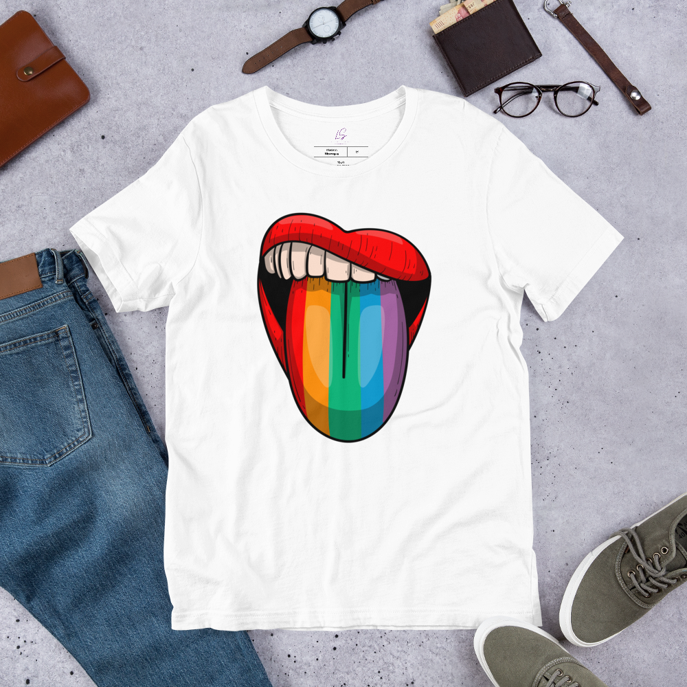 Unisex Tee Bella + Canvas 3001: Pride Tongue