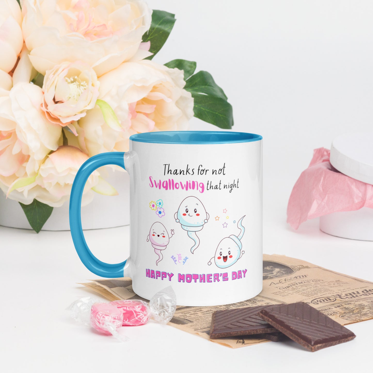 Mug: Mother's Day, Thanks for Not Swallowing